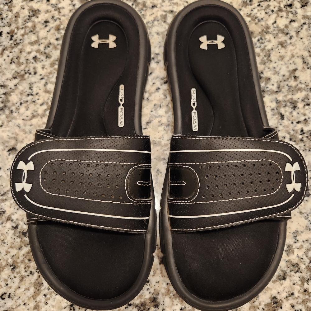 UA womens slides